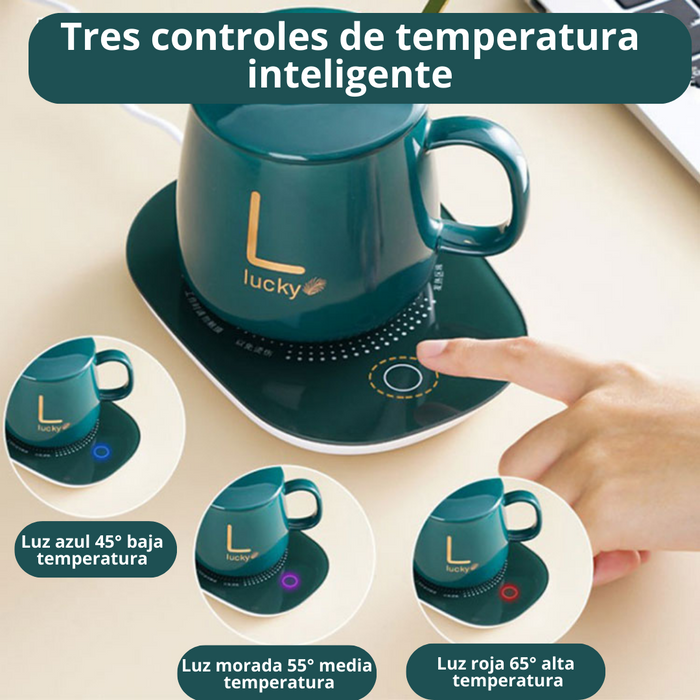 TazaTemp | Calentador Eléctrico de Tazas | Disfruta de Cada Sorbo Caliente