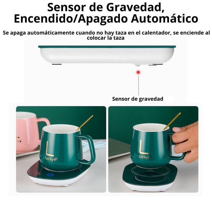 TazaTemp | Calentador Eléctrico de Tazas | Disfruta de Cada Sorbo Caliente