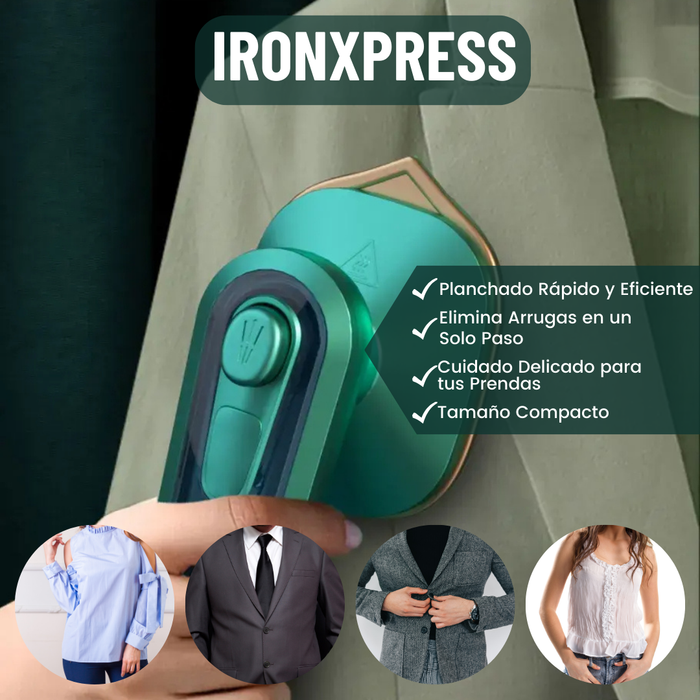 Deshazte de las Arrugas al Instante con IronXpress